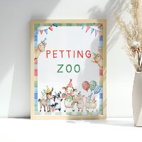 Petting Zoo Farm Animals Barnyard Geburtstag