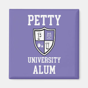 Petty University Alum grad periwinkle alma mater Magnet