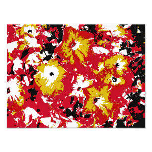 PETUNIA-BLUME FOTODRUCK