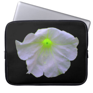 Petunia Green Glow Laptop Bag Laptopschutzhülle