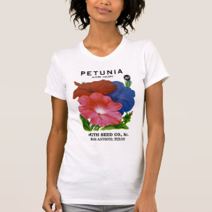 Petunia Vintag Seed Packet T-Shirt
