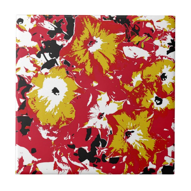 PETUNIAS FLIESE (Vorderseite)