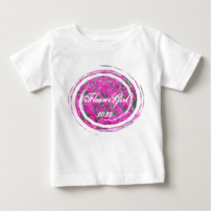 Petunias Flower Girl 2010 Hochzeitsfeier T - Shirt