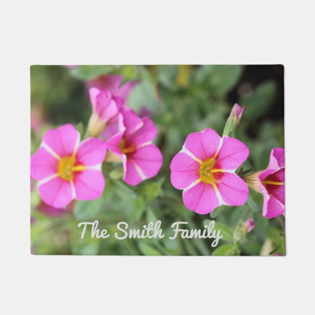 Petunias Fußmatte (Vorderseite)