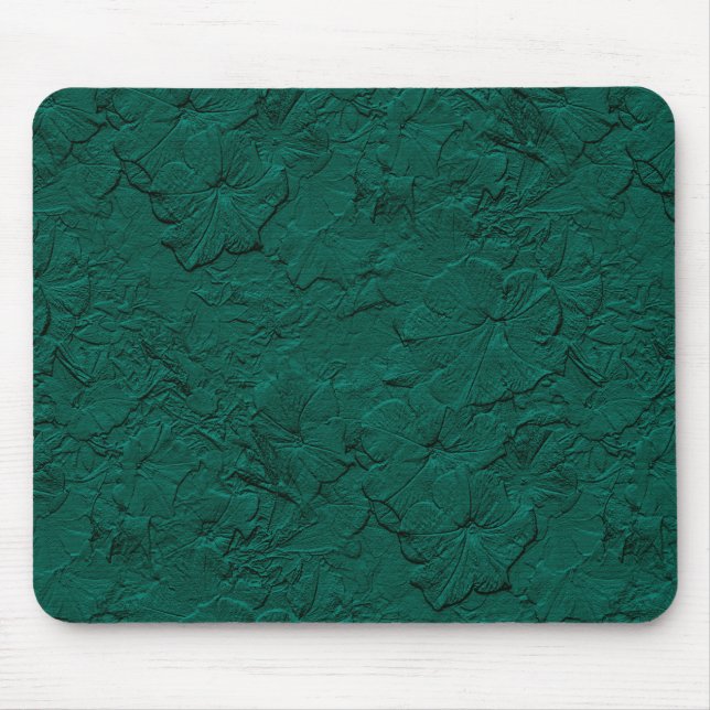 Petunias, Jade Green Mousepad (Vorne)