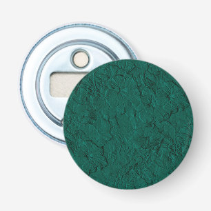 Petunias Jade Green Round Flasche Opener Flaschenöffner