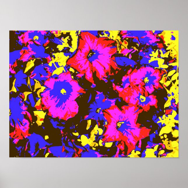PETUNIAS POSTER (Vorne)