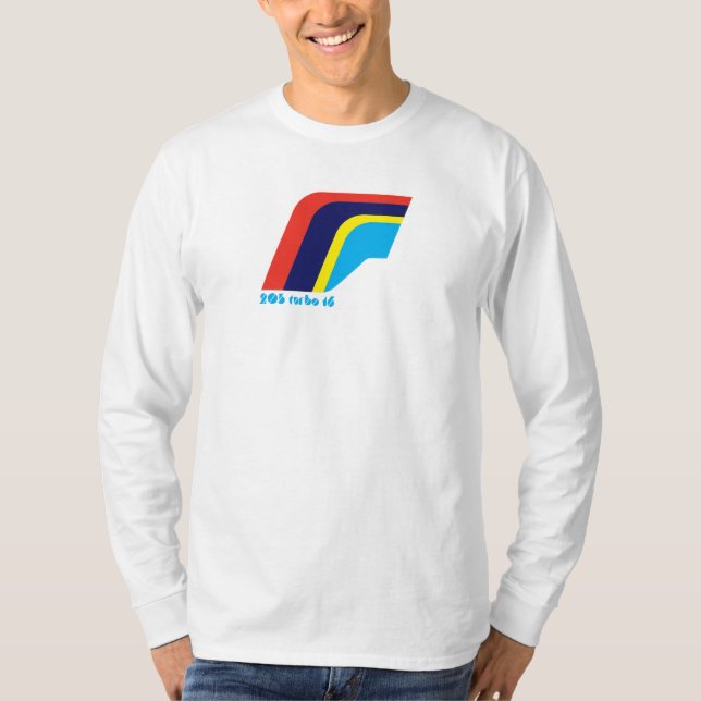 Peugeot 205 Turbo Kundgebung Autosymbol T-Shirt