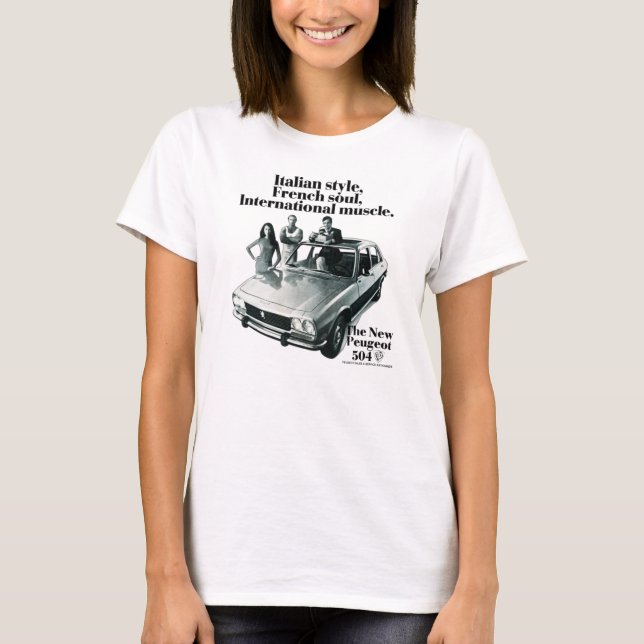 PEUGEOT 504348 T-Shirt (Vorderseite)