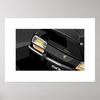 Peugeot 504 poster
