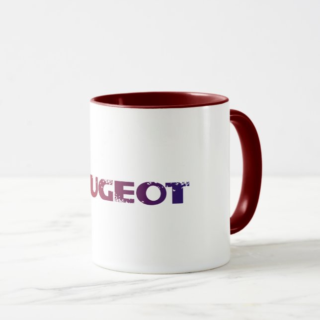 Peugeot cool retro  tasse (VorderseiteRechts)