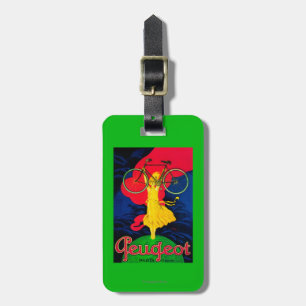 Peugeot-Fahrrad Vintages PosterEurope Gepäckanhänger