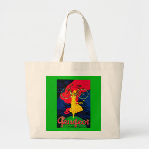 Peugeot-Fahrrad Vintages PosterEurope Jumbo Stoffbeutel