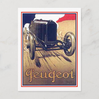Peugeot Postkarte