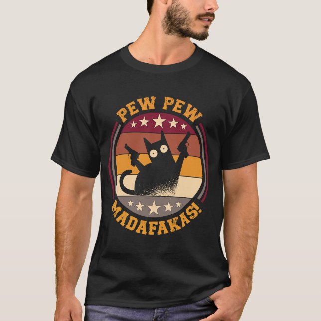 Pew Madafakas Cats Tops Sommerkleider Pajamas Pe (Vorderseite)