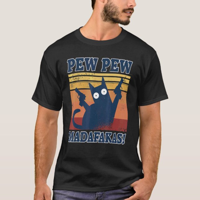 Pew Madafakas Katzen Tops Sommer Pyjamas Pewpew Ka (Vorderseite)