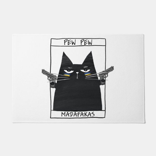 Pew Pew Madafakas Fußmatte (Vorderseite)