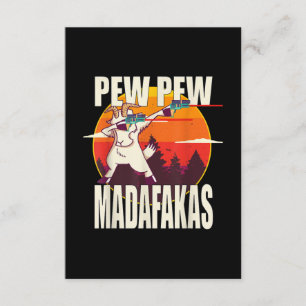 Pew Pew Madafakas Pew Madafakas Goat Begleitkarte
