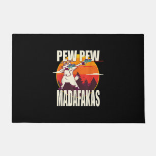Pew Pew Madafakas Pew Madafakas Goat Fußmatte