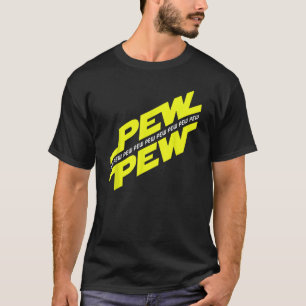 Pew Pew Sci-Fi Gamer-Geräusch für Männer, Frauen, T-Shirt
