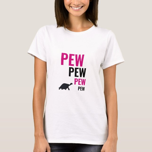 Pew Pew Tortoise | T-shirt (Vorderseite)