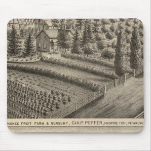 Pewaukee Obstfarm & Kinderzimmer Mousepad