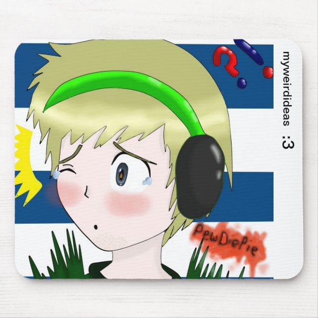 PewDiePie Mousepad (Vorne)