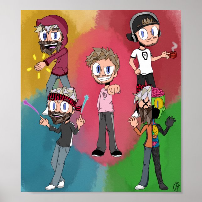 PewDiePie Poster (Vorne)