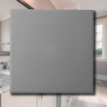 Pewter Gray Solid Color | Klassisches Elegant Fliese<br><div class="desc">Pewter Gray Solid Color | Classic | elegant | Trendy | Stilvoll | Geschenk</div>