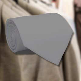 Pewter Gray Solid Color | Klassisches Elegant Krawatte