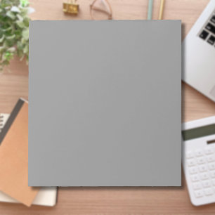 Pewter Gray Solid Color   Klassisches Elegant Notizblock