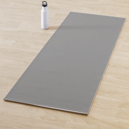 Pewter Gray Solid Color | Klassisches Elegant Yogamatte