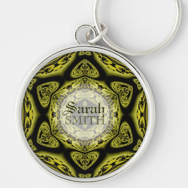 Peyote Liebe Herz Individuelle Name Schlüsselanhän Schlüsselanhänger (Vorne)