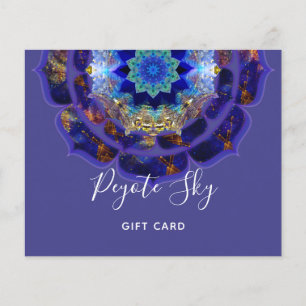 Peyote Sky Mandala Metaphysische Lila Flyer
