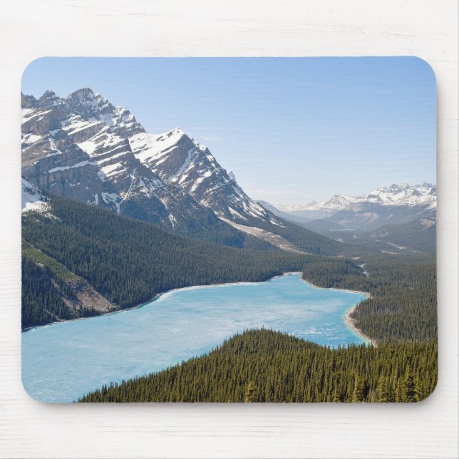 Peyto Lake - Banff National Park, Alberta, Kanada Mousepad (Vorne)