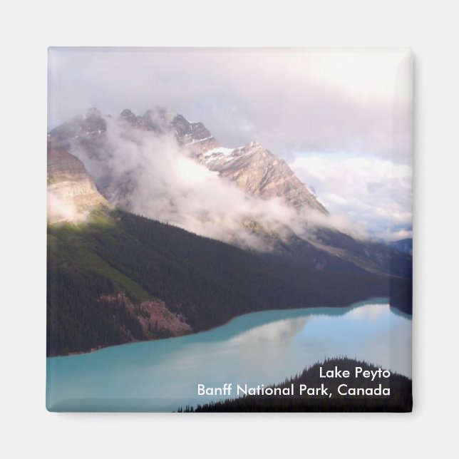 Peyto Lake/Banff National Park, Kanada Magnet (Vorne)