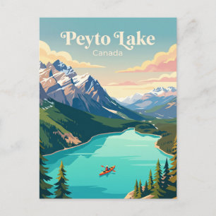 Peyto Lake Kanada Postkarte