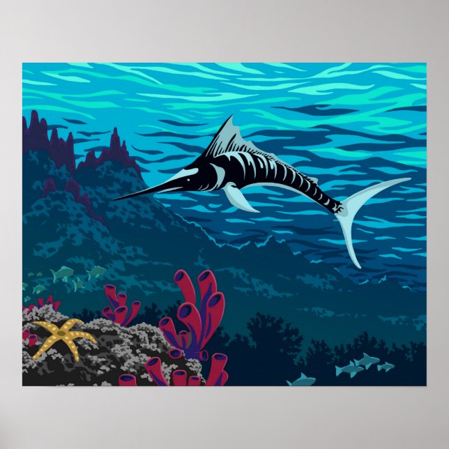 Pez espada poster (Vorne)