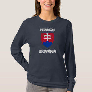 Pezinok, Slowakei mit Wappen T-Shirt