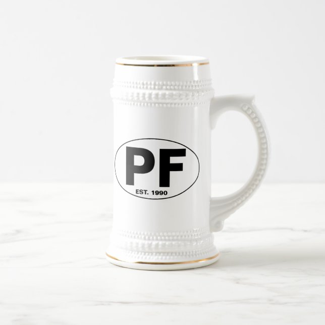 PF Stein Bierglas (Rechts)