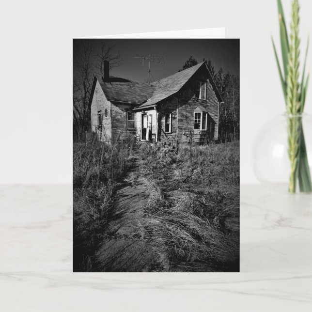 "Pfad der Abandonment" Hallowe’en card Karte (Vorderseite)