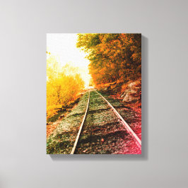 Pfad der Einsamkeit Leinwanddruck