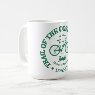 Pfad des Coeur d'Alene (Radfahren) Kaffeetasse