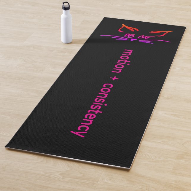 Pfad des flachen Fußes Yogamatte (Beispiel)
