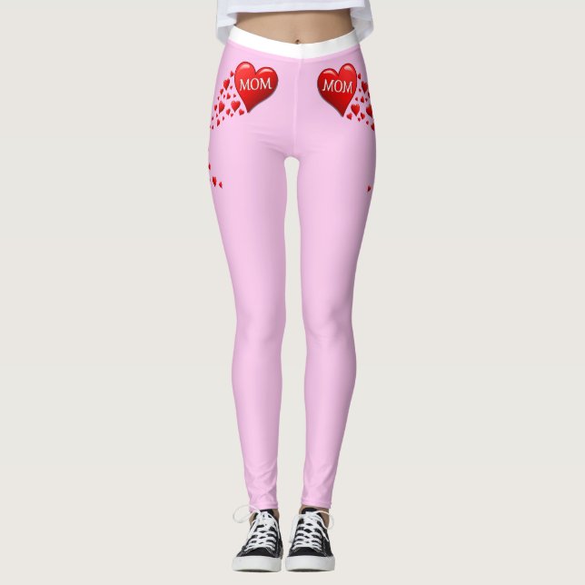 Pfad des Herzens- Leggings (Vorderseite)