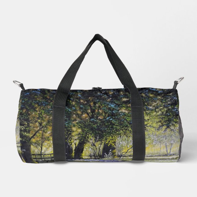  "Pfad durch das Land" Duffle Bag (Vorderseite)