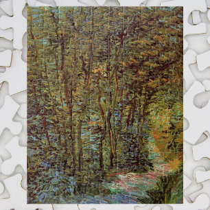 Pfad im Wald von Vincent van Gogh Puzzle