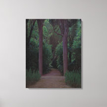 Pfad in einem Park (von Santiago Rusiñol)