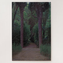 Pfad in einem Park (von Santiago Rusiñol)