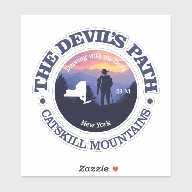 Pfad (rd2) aufkleber (Blatt)